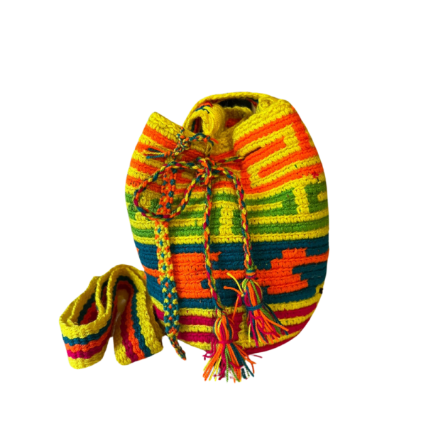 Mochila Pequeña Amarillo